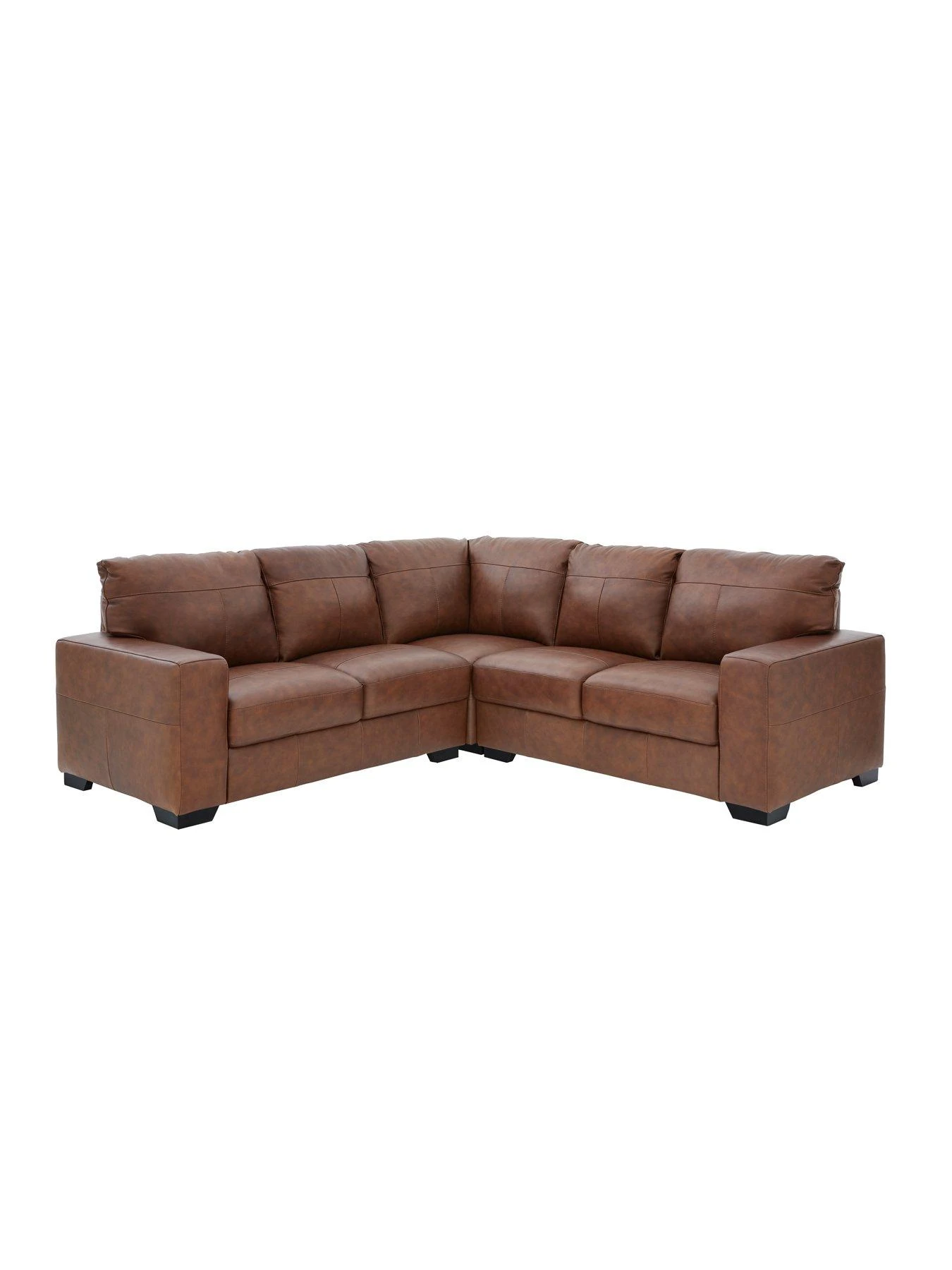 Very Home Hampshire Premium Leather Corner Group Sofa - Image 2