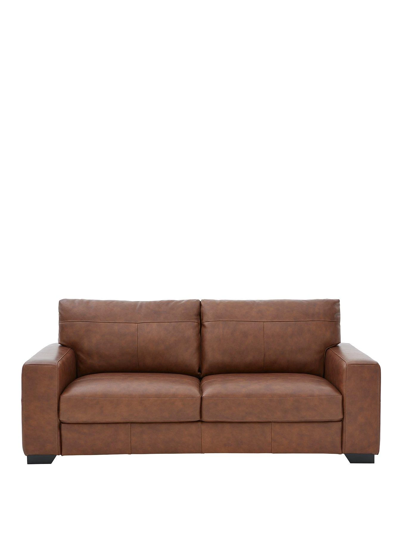 Very Home Hampshire 3 Seater Premium Leather Sofa