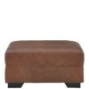 Very Home Hampshire Premium Leather Footstool -FurniHaven Shop MCTQX SQ1 0000011520 VINTAGE TAN SLf