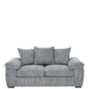 Very Home Amalfi 2 Seater Scatter Back Fabric Sofa - FSC® Certified -FurniHaven Shop MD9WE SQ1 0000000071 CHARCOAL SLf