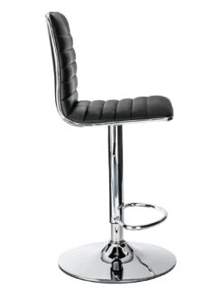 Alphason Colby Bar Stool -FurniHaven Shop MMMCR SQ4 0000000004 BLACK SLd