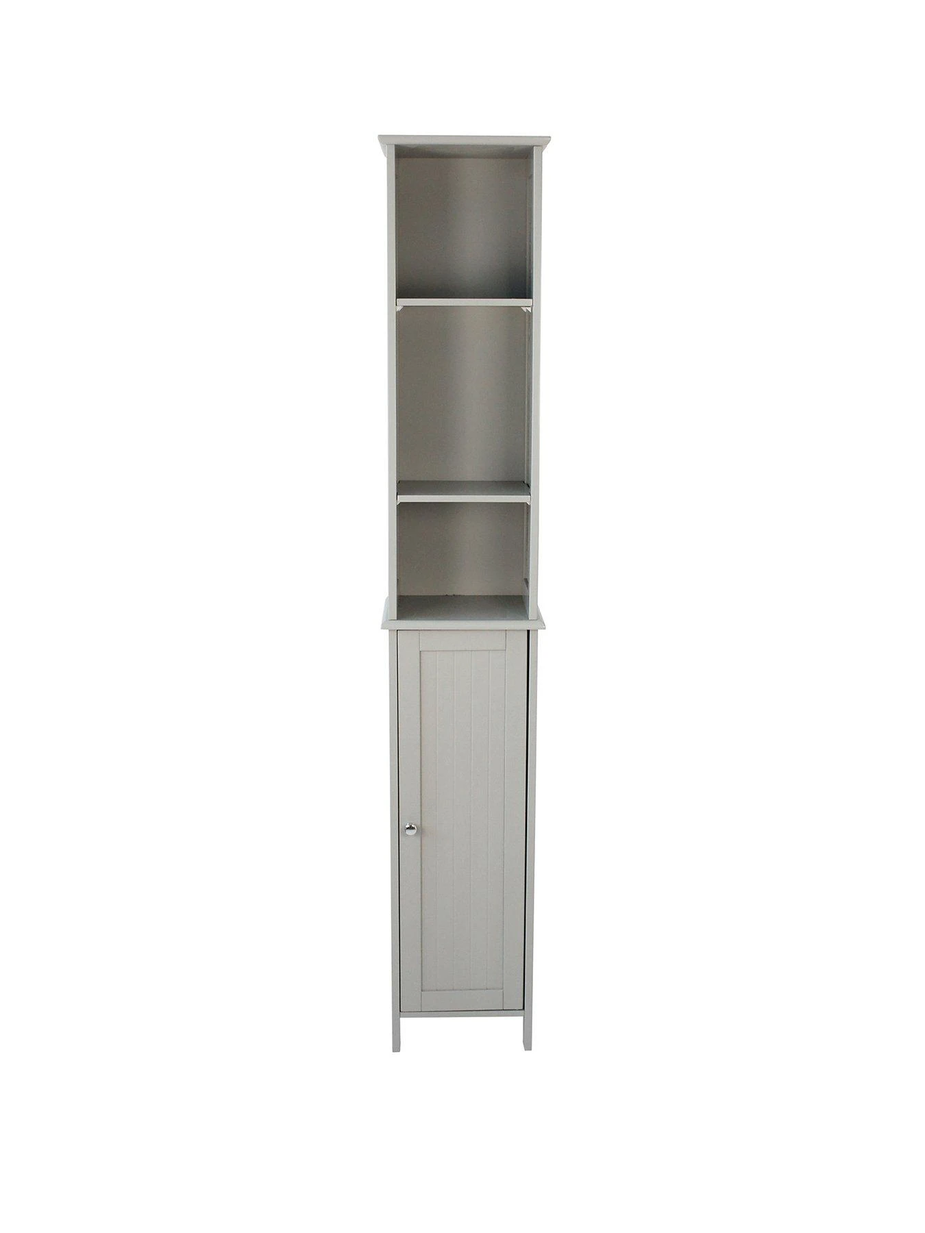 Lloyd Pascal Portland Tall Bathroom Cabinet -- Grey 3 Lloyd Pascal Portland Tall Bathroom Cabinet -- Grey