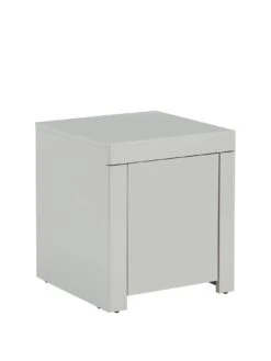 Very Home Atlantic High Gloss Lamp Table - Grey -FurniHaven Shop MRRQP SQ3 0000000005 GREY SLa