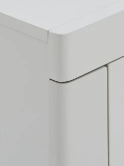 Very Home Atlantic High Gloss Lamp Table - Grey -FurniHaven Shop MRRQP SQ5 0000000005 GREY SLd1