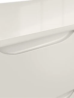 One Call Bilbao Ready Assembled High Gloss Desk - Grey -FurniHaven Shop MUDM6 SQ5 0000000563 GREY GLOSS SLd1