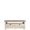 Very Home Devon Storage Coffee Table - Ivory/Walnut Effect -FurniHaven Shop MWTMY SQ1 0000000566 IVORY WALNUT SLf
