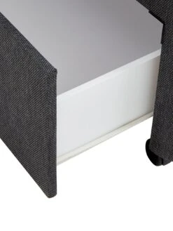 Airsprung New Eleanor 1200 Pocket Comfort Divan Bed With Storage Options -FurniHaven Shop MWXTH SQ4 0000000071 CHARCOAL SLd1