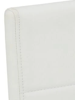 Very Home Pair Of Jet Faux Leather Cantilever Dining Chairs - White -FurniHaven Shop MX3UL SQ4 0000000013 WHITE SLd