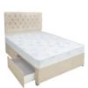 Airsprung New Victoria Essentials Quilt Divan With Storage Options -FurniHaven Shop MXGQG SQ1 0000000003 NATURAL RSr