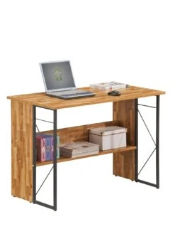 Alphason Rhodes Desk -FurniHaven Shop MXPMJ SQ3 0000000006 OAK SLd1