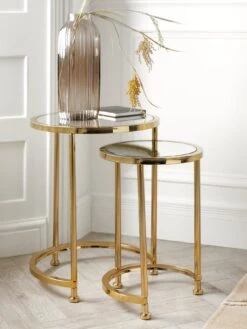 Michelle Keegan Home Aruba Nest Of Lamp Tables