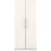 One Call Frodsham Ready Assembled 2 Door Wardrobe -FurniHaven Shop N34A7 SQ1 0000000013 WHITE SLf