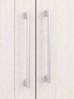 One Call Frodsham Ready Assembled 2 Door Wardrobe -FurniHaven Shop N34A7 SQ5 0000000013 WHITE SLd1