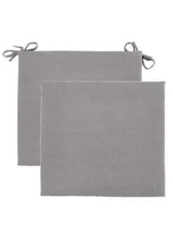 Pack Of 2 Seat Pads -FurniHaven Shop N7XEJ SQ6 0000000005 GREY SLd2