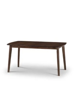 Julian Bowen Kensington 150 - 194 Cm Solid Wood Extending Dining Table + 6 Chairs -FurniHaven Shop N7XHV SQ4 0000000007 WALNUT SLd