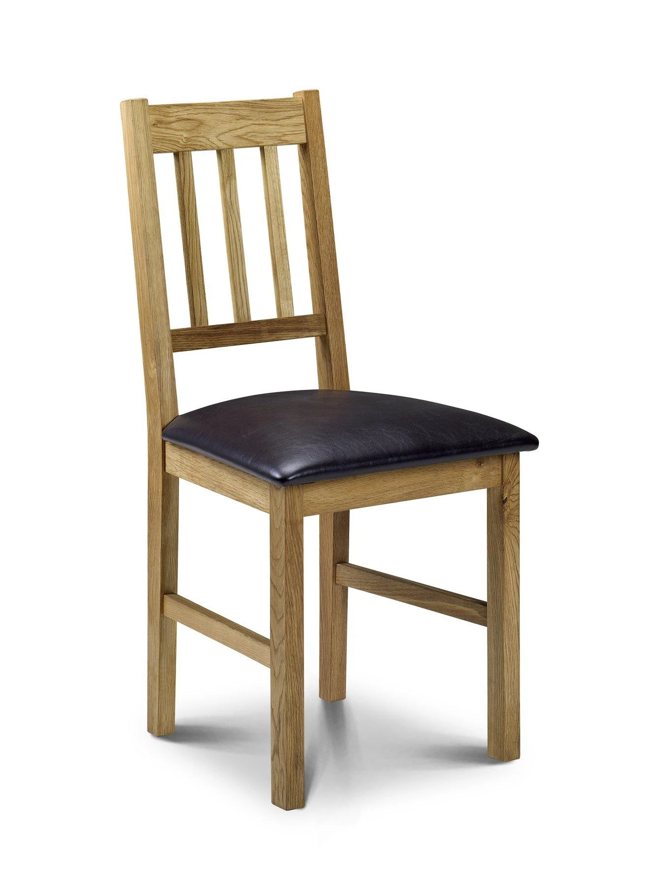 Julian Bowen Coxmoor 118 Cm Solid Oak Dining Table + 4 Chairs 6 Julian Bowen Coxmoor 118 Cm Solid Oak Dining Table + 4 Chairs - Image 4