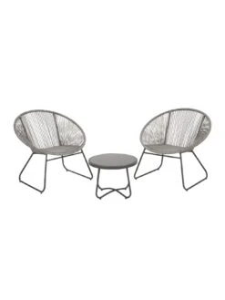 Very Home Noodle Bistro Set -FurniHaven Shop N9F4M SQ2 0000000005 GREY RSr