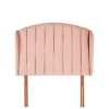 Michelle Keegan Home Sabina Fabric Padded Headboard -FurniHaven Shop NDACL SQ1 0000000063 PINK SLf1