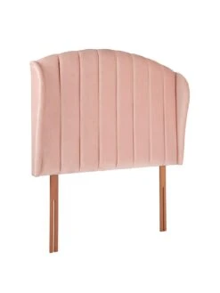 Michelle Keegan Home Sabina Fabric Padded Headboard 8 Michelle Keegan Home Sabina Fabric Padded Headboard -FurniHaven Shop NDACL SQ3 0000000063 PINK SLa1