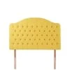 Very Home Porter Fabric Headboard -FurniHaven Shop NDACM SQ1 0000001323 OCHRE SLf