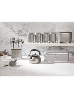 KitchenCraft Lovello Tea, Coffee And Sugar Canisters - Shadow Grey -FurniHaven Shop NDYED SQ5 0000000099 N A SLd3