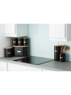 Typhoon Otto Black Cookie/Biscuit Tin -FurniHaven Shop NHTVE SQ3 0000000004 BLACK SLd1