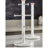 Tower Marble Rose Gold Edition Kitchen Towel Pole And Mug Tree Set -FurniHaven Shop NNQUP SQ1 0000000088 NO COLOR SLf