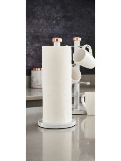 Tower Marble Rose Gold Edition Kitchen Towel Pole And Mug Tree Set -FurniHaven Shop NNQUP SQ4 0000000088 NO COLOR SLd2