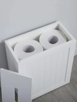 Lloyd Pascal Portland Slimline Storage Unit - White -FurniHaven Shop NQ6NN SQ5 0000000099 N A SLd1