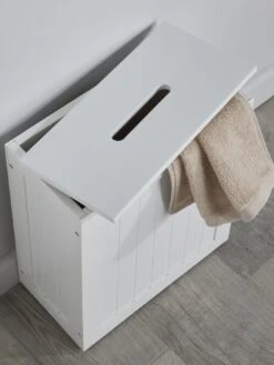 Lloyd Pascal Portland Slimline Storage Unit - White -FurniHaven Shop NQ6NN SQ6 0000000099 N A SLd2