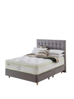 Silentnight Comfort Breathe 2000 Tufted Pillowtop Mattress - Softer Medium Or Medium Firm -FurniHaven Shop NT9DG SQ2 0000000013 WHITE SLd