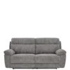 Baron Fabric 3 Seater Manual Recliner Sofa -FurniHaven Shop NTGDP SQ1 0000000071 CHARCOAL SLf