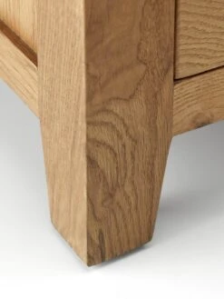 Julian Bowen Marlborough 2 Door Solid Oak/Oak Veneer Wardrobe -FurniHaven Shop NVPYN SQ4 0000000006 OAK SLd