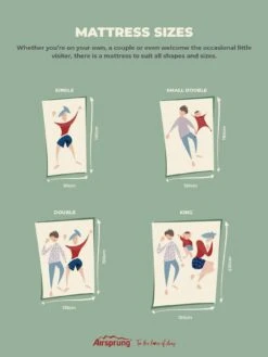 Airsprung Priestly Fusion Rolled Mattress 13 Airsprung Priestly Fusion Rolled Mattress -FurniHaven Shop NYWEC SQ6 0000000013 WHITE SLd4