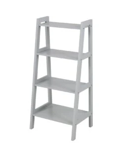 Lloyd Pascal Portland 4 Tier Shelving Unit -FurniHaven Shop P3JJD SQ3 0000000005 GREY SLa
