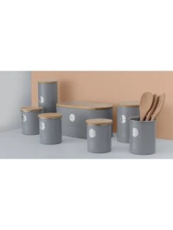 Typhoon Living Utensil Pot – Grey -FurniHaven Shop P67H9 SQ4 0000000005 GREY SLd2