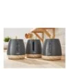 Tower Scandi Set Of 3 Storage Canisters – Grey -FurniHaven Shop P6JFA SQ1 0000000005 GREY SLf