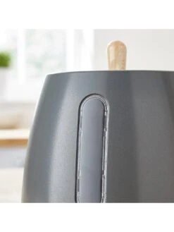 Tower Scandi Set Of 3 Storage Canisters – Grey -FurniHaven Shop P6JFA SQ3 0000000005 GREY SLd1