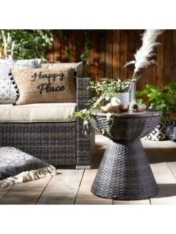 Very Home Coral Bay Rattan Side Table 7 Very Home Coral Bay Rattan Side Table -FurniHaven Shop PFDDF SQ2 0000000088 NO COLOR SLd