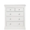 Julian Bowen Clermont Ready Assembled 3 + 2 Drawer Chest -FurniHaven Shop PFVDY SQ1 0000000013 WHITE SLf