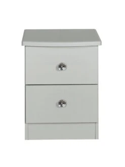 SWIFT Verve Part Assembled 4 Piece Package - 4 Door Mirrored Wardrobe, 5 Drawer Chest And 2 Bedside Chests - FSC® Certified -FurniHaven Shop PG69T SQ6 0000000005 GREY SLd2