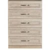 SWIFT Winchester Ready Assembled 5 Drawer ChestĀ - FSCĀ® Certified 1 SWIFT Winchester Ready Assembled 5 Drawer ChestĀ - FSCĀ® Certified -FurniHaven Shop PG69U SQ1 0000000006 OAK SLf