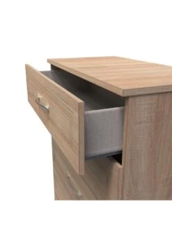 SWIFT Winchester Ready Assembled 5 Drawer Chest - FSC® Certified -FurniHaven Shop PG69U SQ6 0000000006 OAK DGd