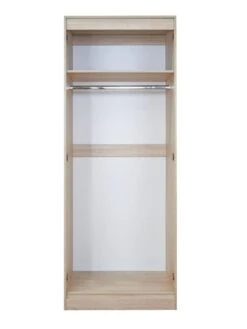SWIFT Verve Ready Assembled 2 Door Wardrobe - FSC® Certified -FurniHaven Shop PG6HU SQ4 0000000005 GREY SLd