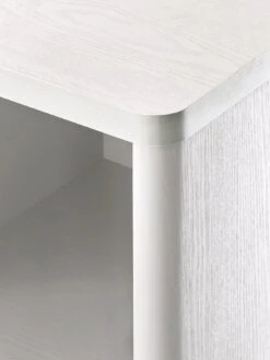 Very Home Aspen 3 Piece Package - 2 Door, 2 Drawer Wardrobe, 4 + 2 Chest And Bedside Table - White Oak Effect -FurniHaven Shop PGJU3 SQ6 0000013026 WHITE OAK SLd2