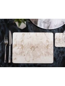 Creative Tops Grey Marble Placemats – Set Of 6 -FurniHaven Shop PGJUJ SQ3 0000000029 MULTI SLd1