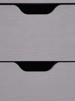 Very Home Aspen Slim 4 Drawer Chest - Grey Oak Effect -FurniHaven Shop PGNN7 SQ5 0000006131 GREY OAK SLd1