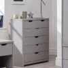 Very Home Aspen 4 + 2 Drawer Chest - Grey Oak Effect -FurniHaven Shop PGNNA SQ1 0000006131 GREY OAK RSr