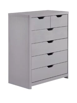 Very Home Aspen 4 + 2 Drawer Chest - Grey Oak Effect -FurniHaven Shop PGNNA SQ3 0000006131 GREY OAK SLa