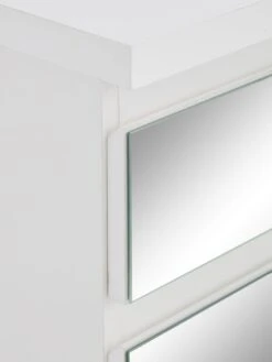 Very Home Prague Mirror 5 Drawer Chest -FurniHaven Shop PH6GR SQ5 0000000013 WHITE SLd1